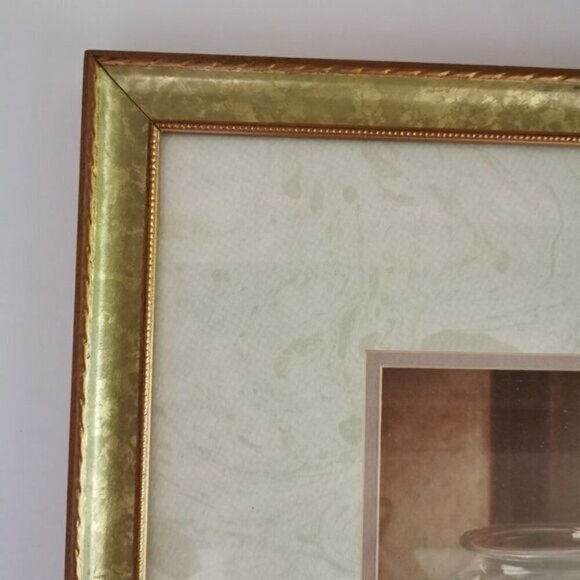 Vintage Curious Kittens Framed Print 15.5" x 17.5" Couldery Art "Fishing Party" - Picture 4 of 10